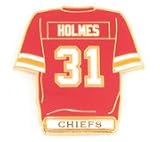 NFL Pin - Kansas City Chiefs Priest Holmes Player Pin (Holmes)