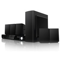 Coby DVD938 5.1-Channel DVD Home Theater System with Digital AM/FM Tuner (Black)