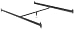 Queen Deluxe Hook-On Bed Rail, 81-1H