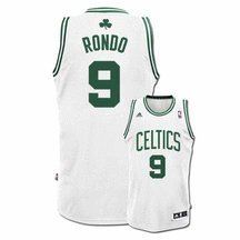 NBA Youth Boston Celtics Rajon Rondo Swingman Home Jersey - R28E1Ccx (White, Small)