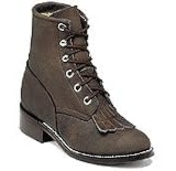 Justin Children's 'Bay Apache' Lacer Boots - Brown