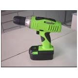 Kawasaki 840079 Green 19.2-Volt Cordless Drill