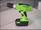 Kawasaki 840079 Green 19.2-Volt Cordless Drill