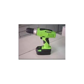 Kawasaki 840079 Green 19.2-Volt Cordless Drill