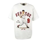 Boston Red Sox Ted Williams Caricature T-Shirt