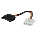 Câble d\alimentation SATA 15pin mâle - molex 4pin femelle