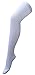 AM Landen®White Ladies' Thigh High/Over Knee High Solid Opaque Socks