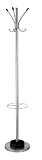 Adesso Umbrella Stand and Coat Rack, Steel