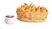 Dollhouse Miniature Filled Tortilla Basket with Salsa