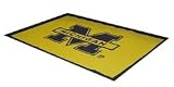 Michigan Wolverines 4ftx6ft Jute Boucle Rug