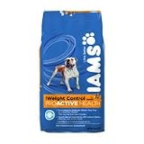 Iams Weight Control Adult Dog Food- net wt. 20 lbs.