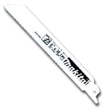 Makita 723017-B2 6-inch Straight Back Metal Cutting Reciprocating Saw Replacement Blade, 2-Pack