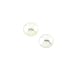14K Yellow Gold 4.25 MM Button Pearl Children's Earrings