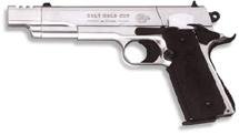 Colt Airguns- 6310 Gov't model 1911 A1 Air Pistol (Nickel w/Compensator)