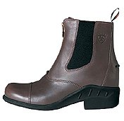 Ariat Ladies 'Hanover' Zip Paddock Riding Boots - Chocolate