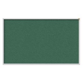Ghent® 4'X6' Aluminum Frame Vinyl Tackboard - Spruce