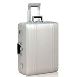 Zero Halliburton 24 Silver Upright w/Suiter