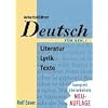 Arbeitsbl�tter Deutsch: Literatur, Lyrik, Texte f�r Sekundarstufe 1