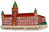 Handcrafted Marble Magnet - Royal Castle Warsaw (Zamek Krolewski w Warszawie)