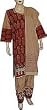 Buy Salwar Kameez Cotton Printed Mirror Embroidered Dress Size M (slk453)