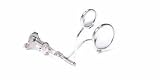 GROBET MAGNIFIER DOUBLE LENS SPECTACLE LOUPE 2 1/2 & 1 1/2 WORKING DISTANCE 4X, 7 X