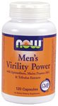Men's Virility Power by NOW Foods - Sports And Specialty Formulas (120 Capsules)