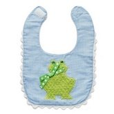 Walker's Pet Boy Frog Bib
