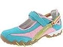 Allrounder by Mephisto Niro | Women's Maryjane Shoes Turquoise/Green/Rose