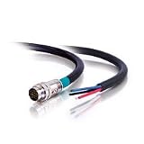 Cables To Go RapidRun 12 Pin Unterminated Flying Lead - Video / audio cable - MUVI connector (M) - bare wire - black