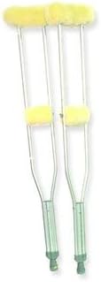 Sofsheep Sheepskin Crutch Accessory Kit, Sheepskin Crutch Cover, (1 PACK, 2 EACH)