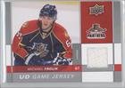 2009-10 Upper Deck Game Jerseys #GJFR - Michael Frolik