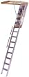 Louisville AL258P Everest Aluminum Folding Attic Ladder, 350 lbs rated capacity, 25 1/2" x 63"