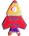Beautiful Cookies Organic Party Favors-Rocket Organic Cookies Cookies, 10 Cookies