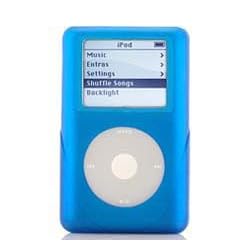 iSkin EVO2 iPod Jacket for 4th Gen 40GB iPod - Sonic Blue