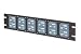 Universal Rack Panel with 24 Simplex ST Couplers