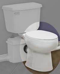 Zoeller 202-2000 Qwik Jon 202 Ultima Elongated Toilet Bowl
