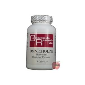 Ecological Formulas Cardiovascular Res. - Omnicholine - 120 Caps. by Ecological Formulas/Cardiovascular Research