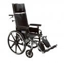 Drive Medical Viper Plus Reclining Wheelchair 12 Inches Flip Back and Adjustable Height Desk Arms - 1 each Drive Medical Viper Plus Reclining Wheelchair 12 Inches Flip Back and Adjustable Height Desk Arms - 1 each
