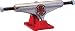 Independent Classic Colors Stage 10 129mm Mid Silver / Red Skateboard Trucks - 7.75