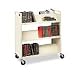 Bretford Double-Sided Slant Shelf Steel Book Cart