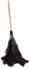 UNS28GY Professional Ostrich Feather Duster, 16" Handle