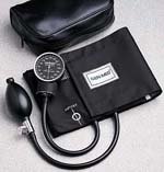 McKesson Blood Pressure Unit Deluxe Aneroid Adult Cuff Black - Model 01-720gm