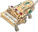Grand Piano, 14K Gold Charm
