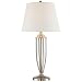 Brushed Steel Open Caged Urn Table Lamp