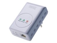 DIGITUS Powerline Netzwerk Adapter High Speed 200MBit 1xRJ45 Reichweite bis 150m Preisvergleich