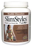SlimStyles Chocolate Weight Loss Drink Mix with PGX (Manufacturer Out of Stock- ETA End May 2012) - 1lb 12 oz - Powder