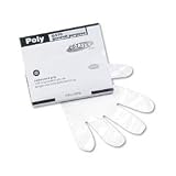 Clear Polyethylene Food Handling Gloves - Medium (GLX370M)