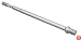 Milwaukee 48-03-3565 18-Inch Spline Thick Core Bit Adapter for 1 1/2-Inch to 6-Inch Bits