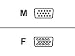 15ft SVGA Hi-res Video Extension Cable Db15m/dd15f