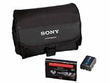 Sony Hi8 & Digital8 Camcorder Starter Accessory Kit ACC-DHM3 [Soft Bag, Battery & Tape]